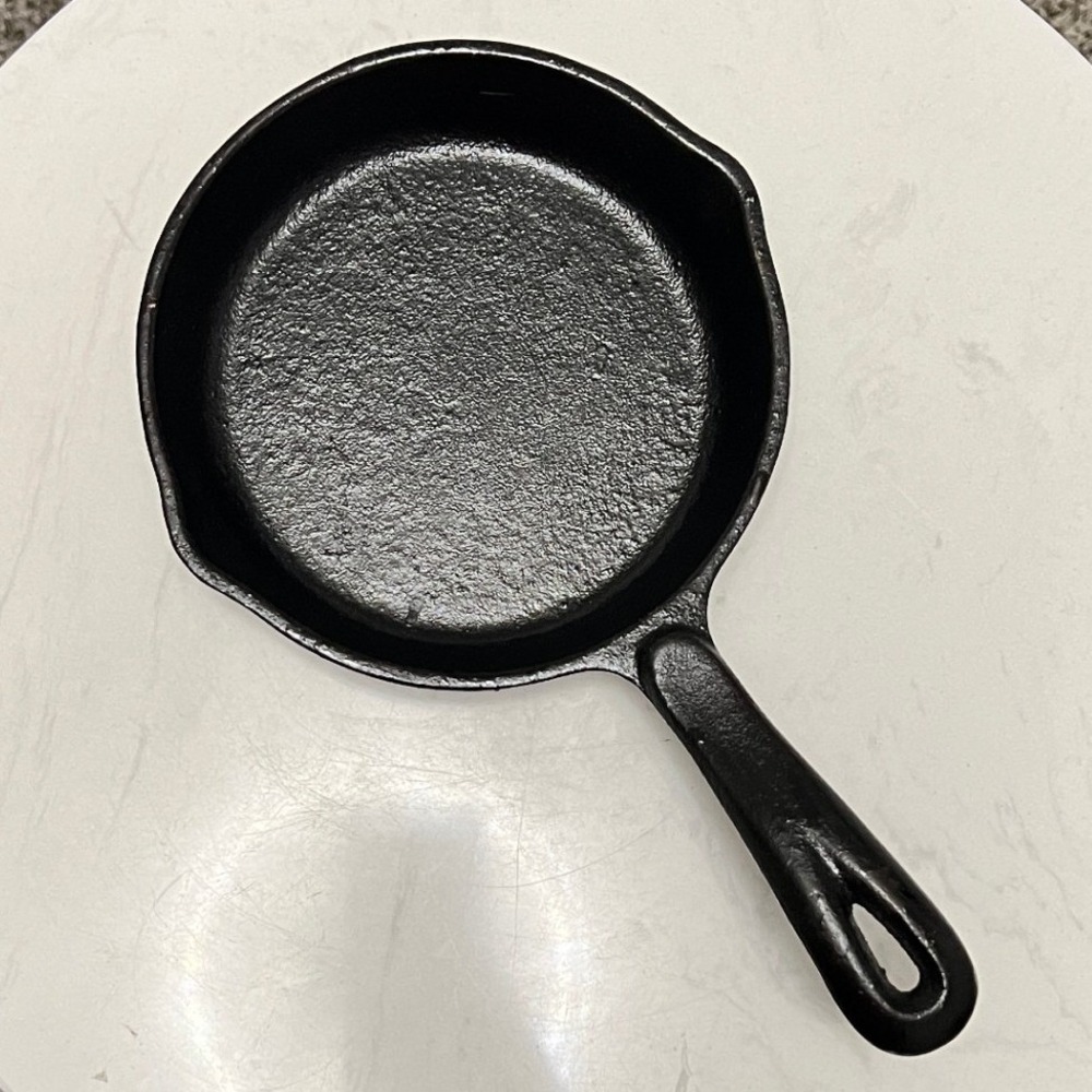 Wagner's 1891 Original Cast Iron Skillet 6 1/2" Frying Pan USA Farmhouse